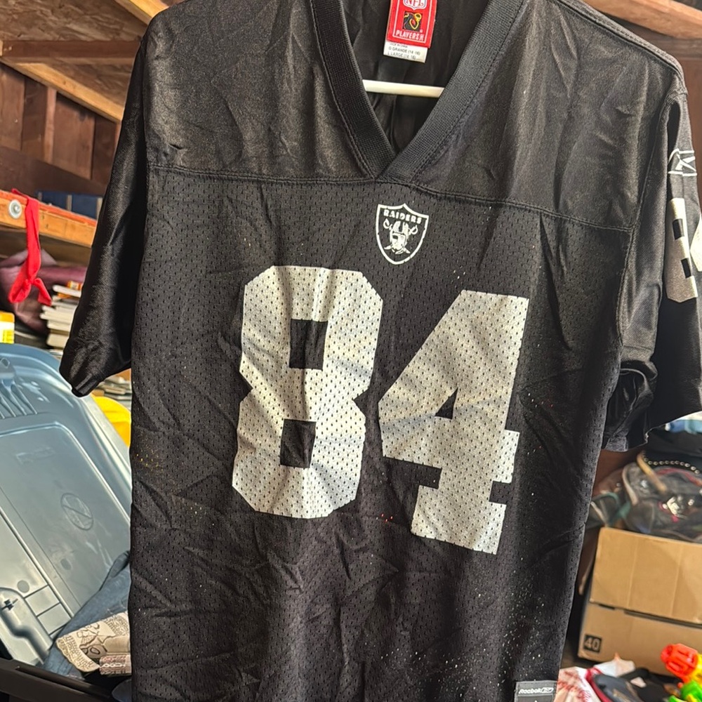 Raiders Black and Silver Jersey Shirt